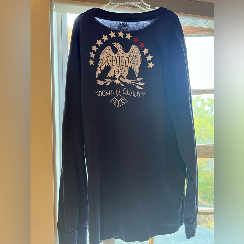 POLO Ralph  Lauren boys Large long sleeve tee